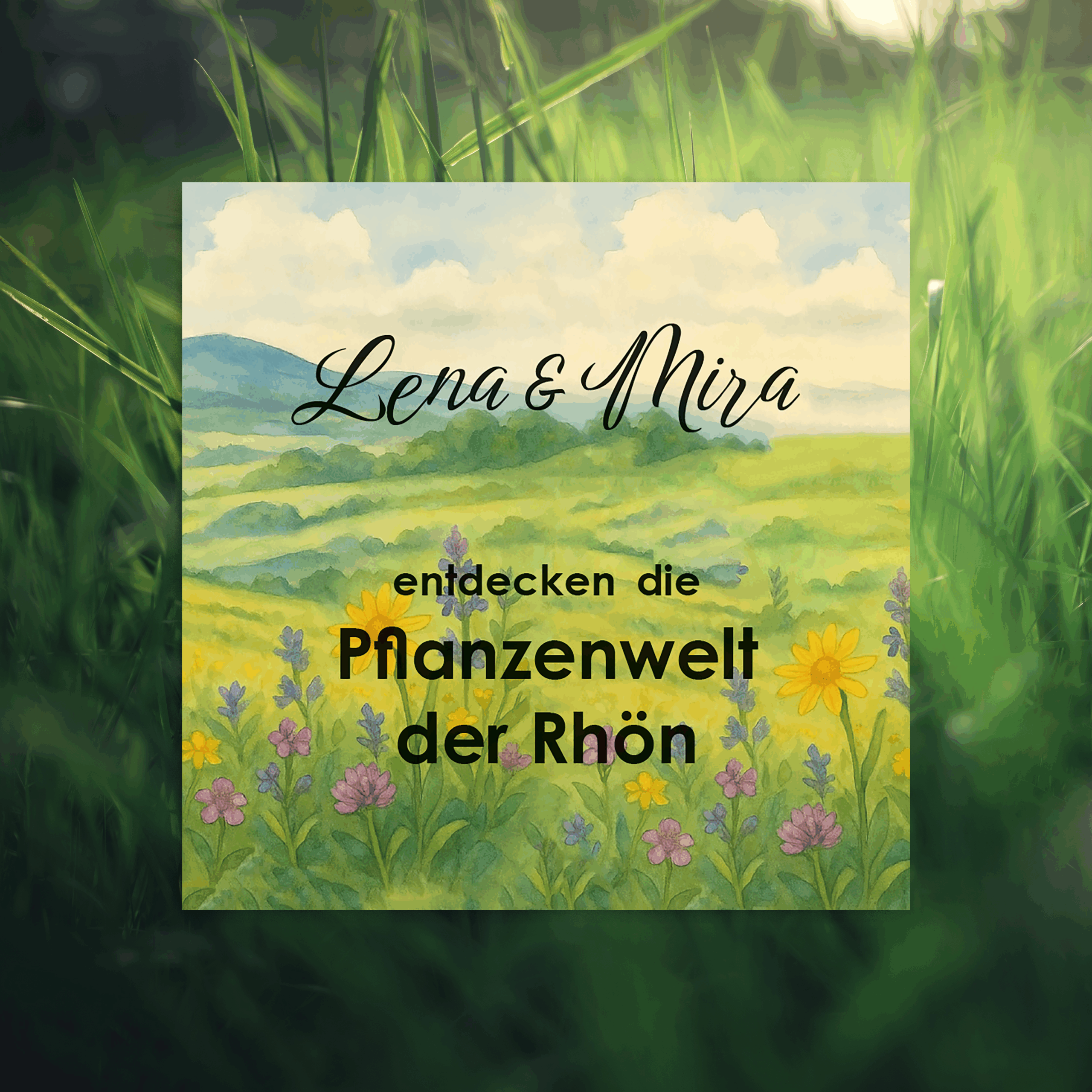 Lena entdeckt die Pflanzenwelt der Rhön