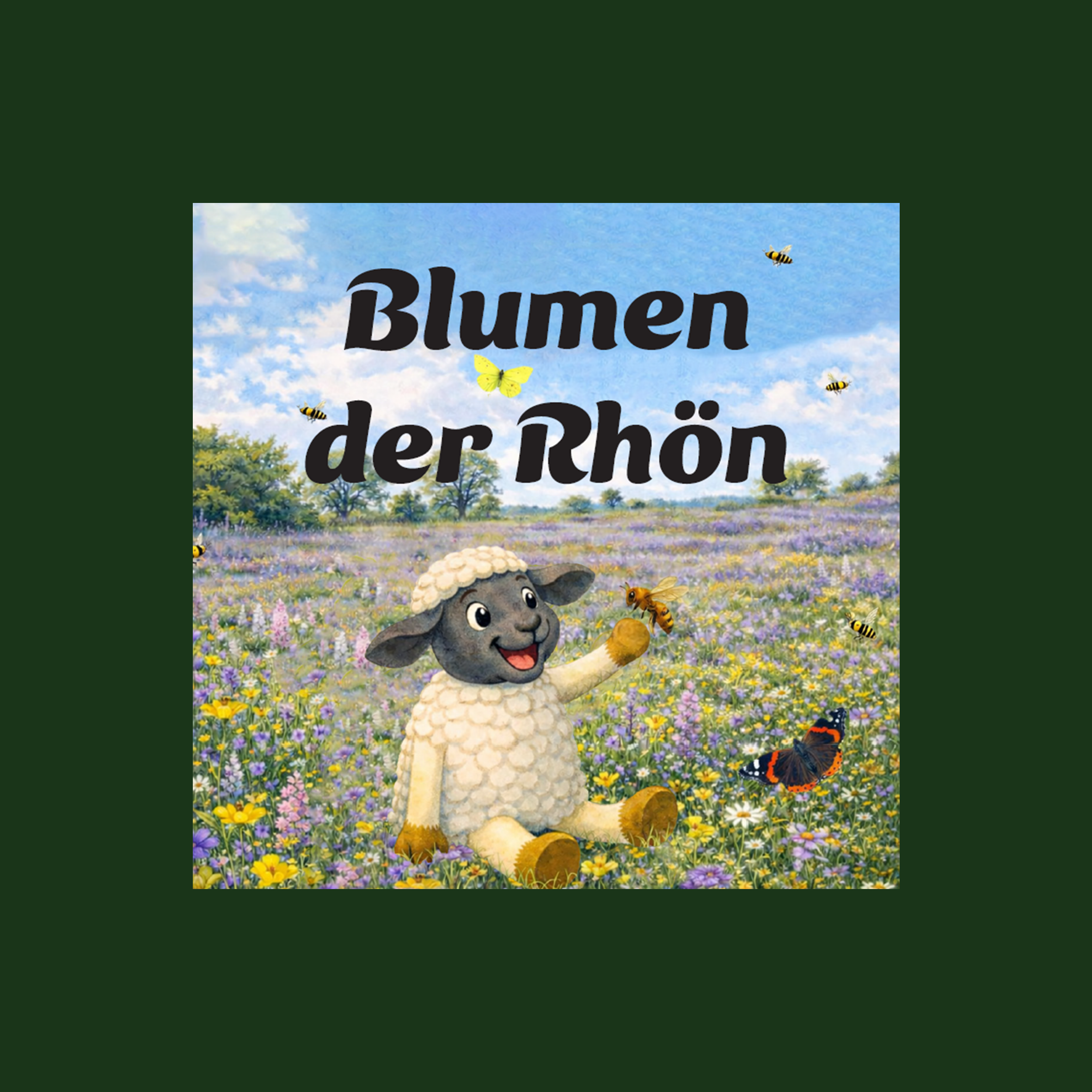 Blumen der Rh&ouml;n